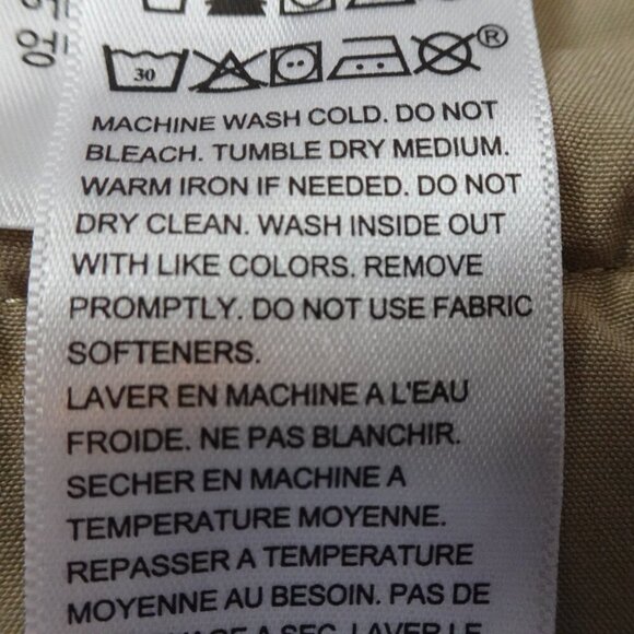 Dockers Slim Fit Cargo Pants Men's Size 38x34 Brown Tapered Performance Wicking - Picture 9 of 9